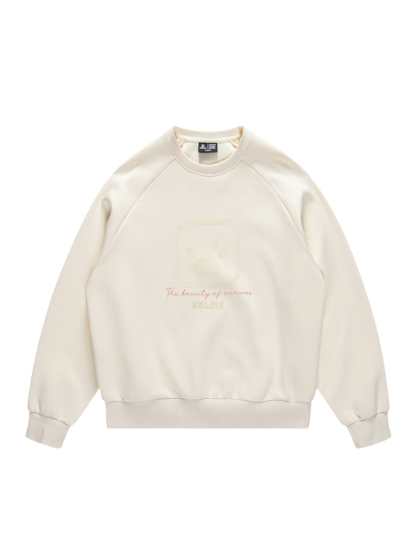 Свитшот KELME Crew Neck Sweatshirt White