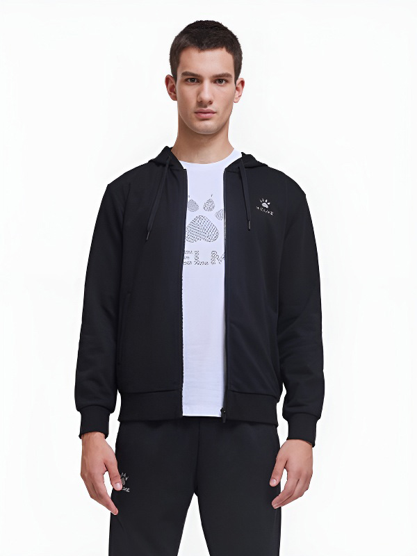 Толстовка KELME Knitted Hooded Cardigan Black