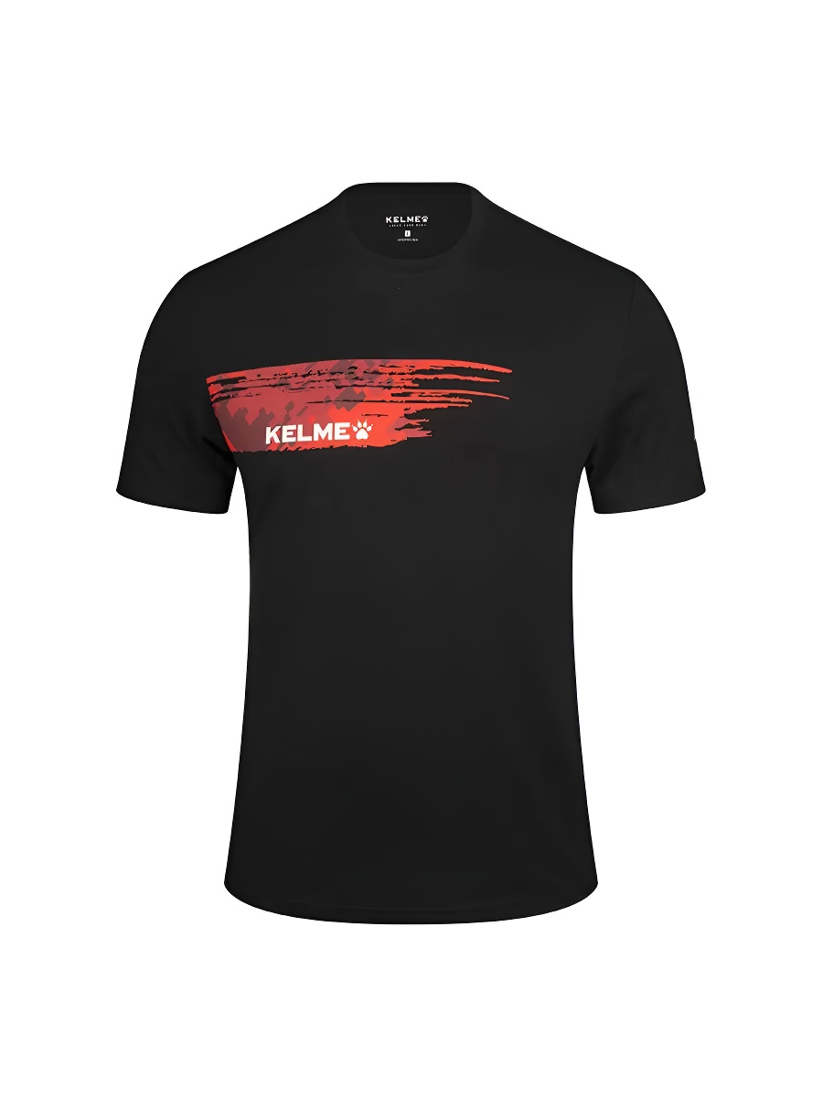 Футболка KELME Fashion Camouflage Men's Short-Sleeved T-Shirt Black