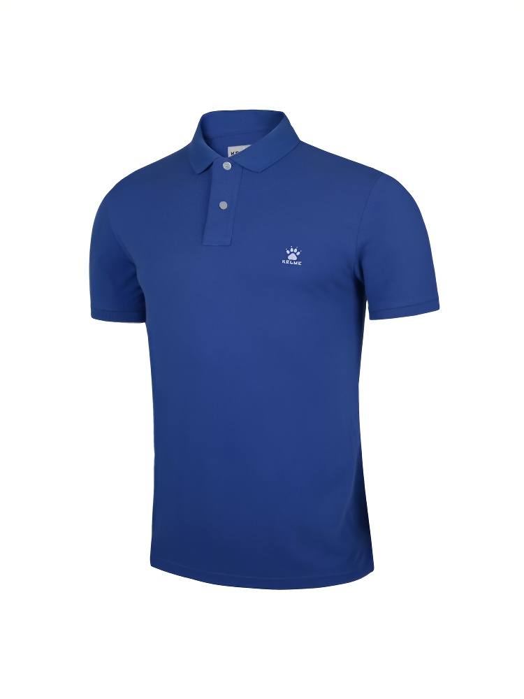 Футболка-поло KELME Short-Sleeved Cotton Polo Shirt (Sell -1) Blue