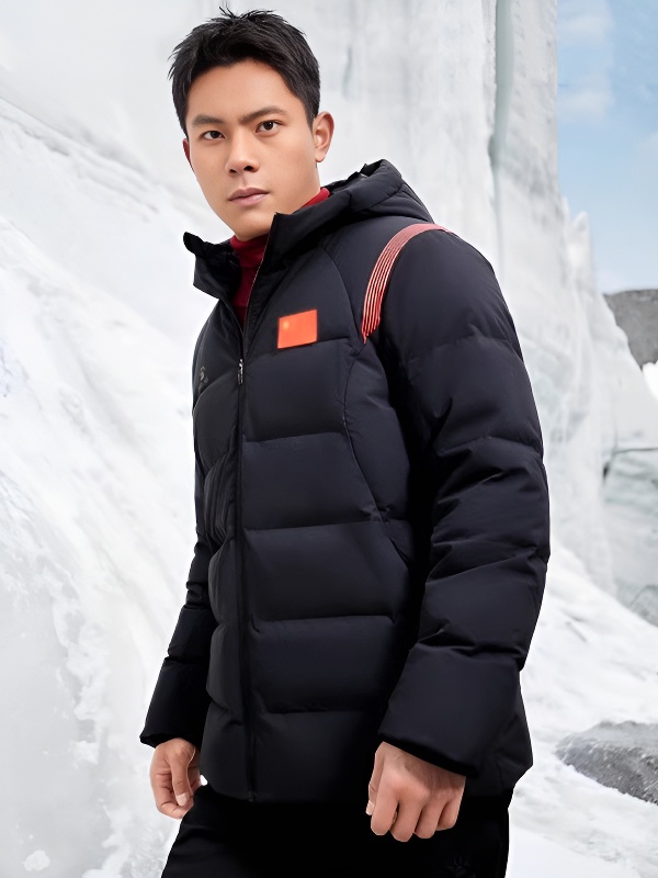 Пуховик KELME Short Down Jacket Black