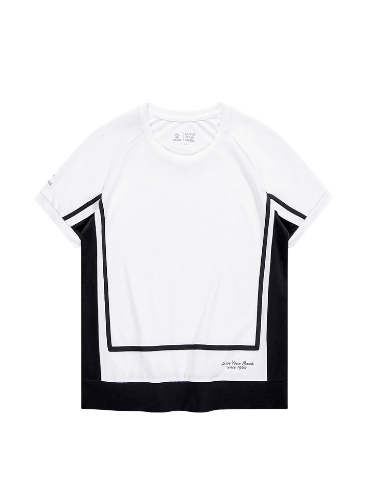 Футболка KELME Round Neck Short Sleeve T-Shirt White