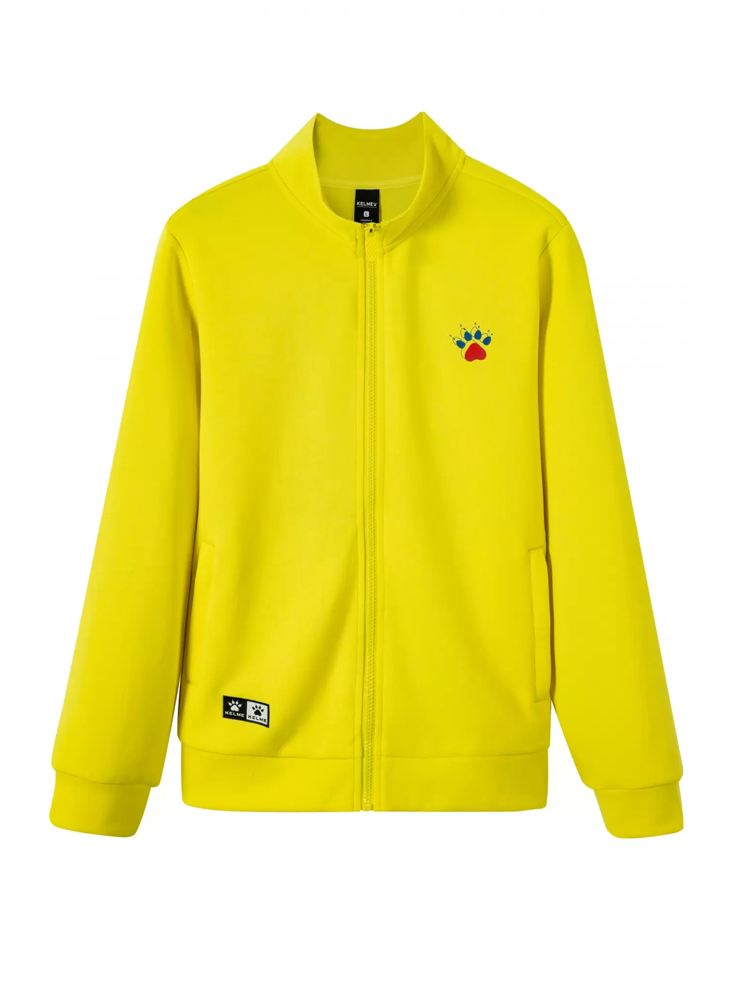 Олимпийка KELME Knitted Coat Yellow