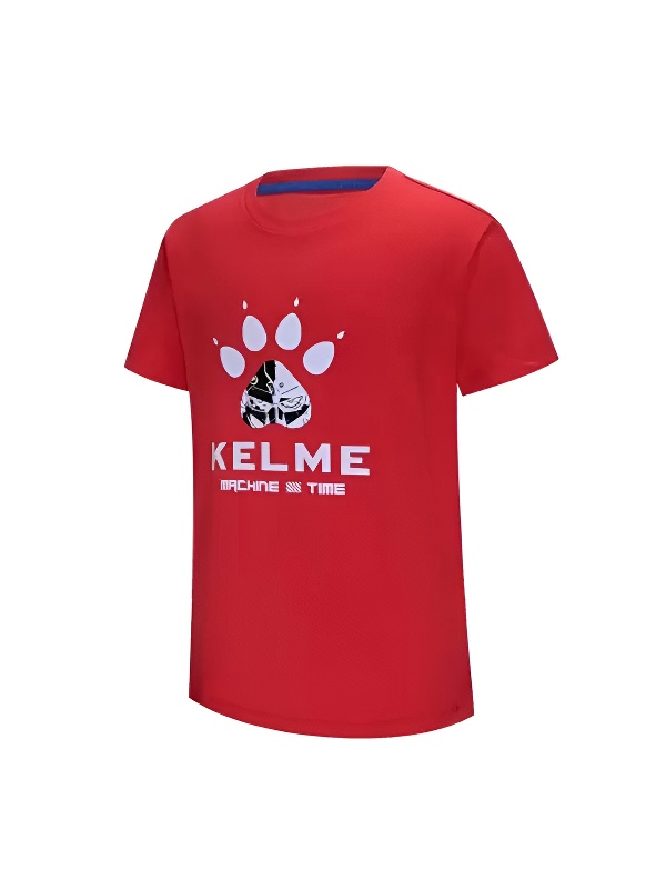 Детская футболка KELME Boys Short Sleeve T-Shirt Red