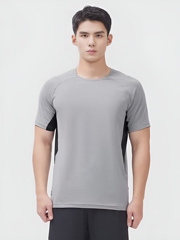 Футболка KELME Round Neck Short Sleeve T-Shirt Grey