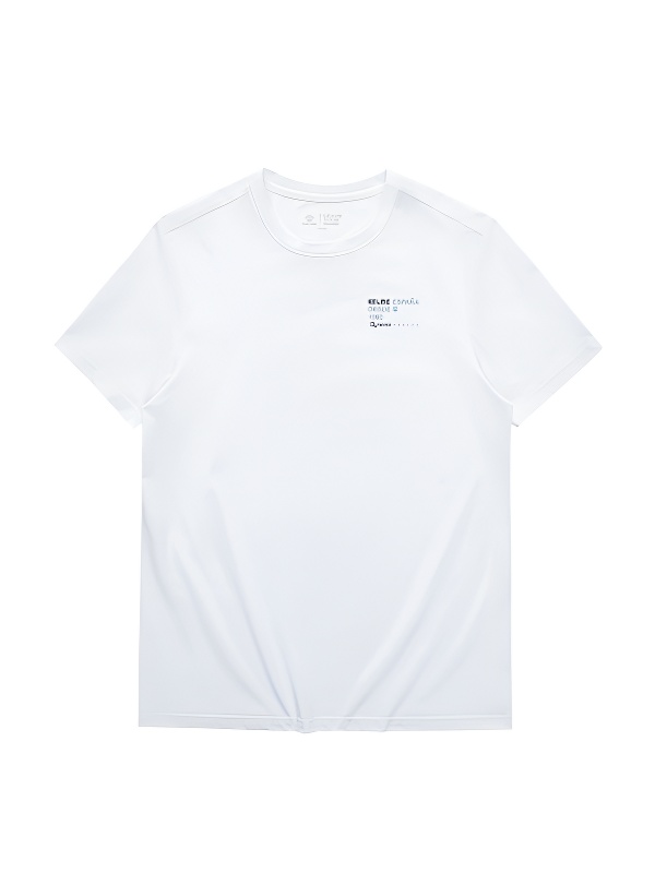 Футболка KELME Round Neck Short Sleeve T-Shirt White