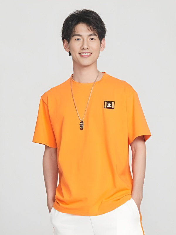 Футболка KELME Round Neck Short Sleeve T-Shirt Orange