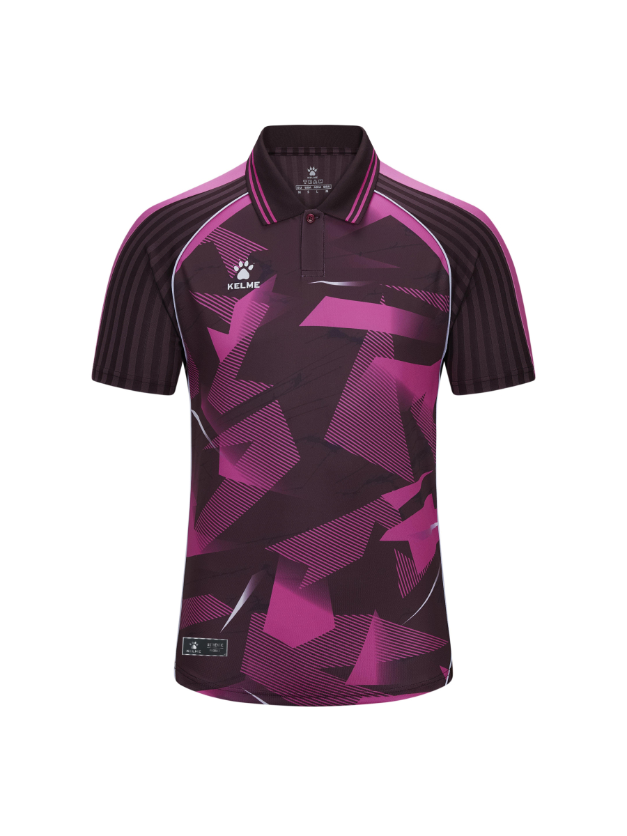 Футболка-поло KELME Training T-Shirt (Pink/Dark Brown)