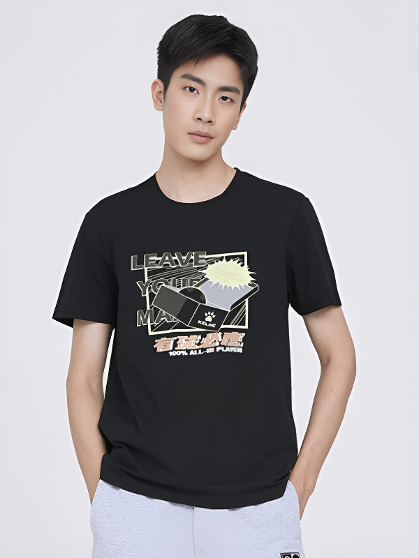 Футболка KELME Short Sleeve T-Shirt Black