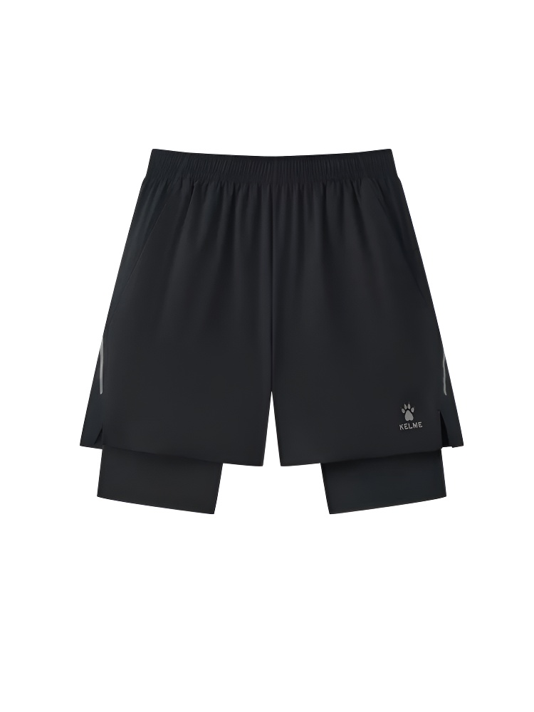 Шорты KELME Woven Shorts (Faux Two-Piece) Black
