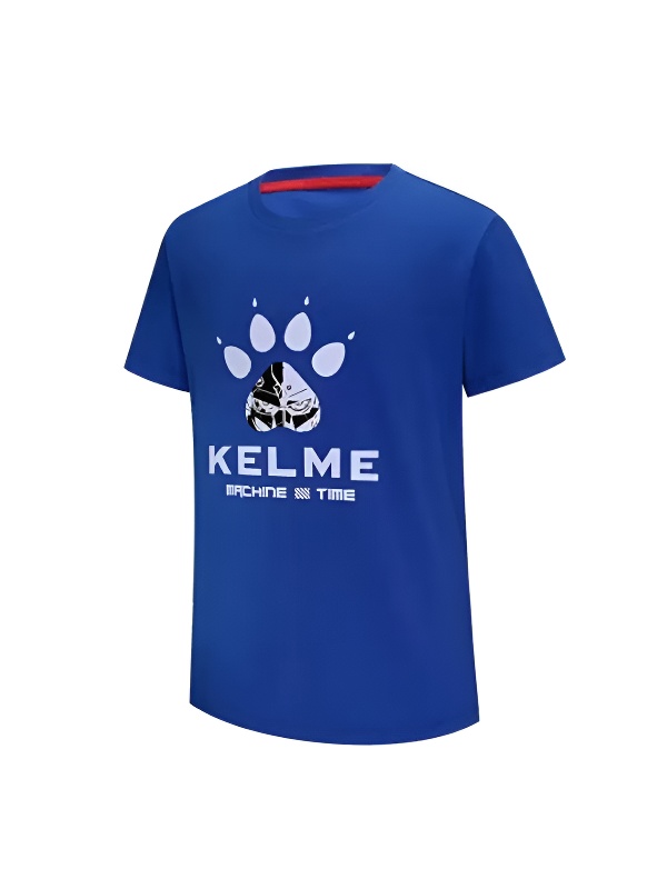 Детская футболка KELME Boys Short Sleeve T-Shirt Blue