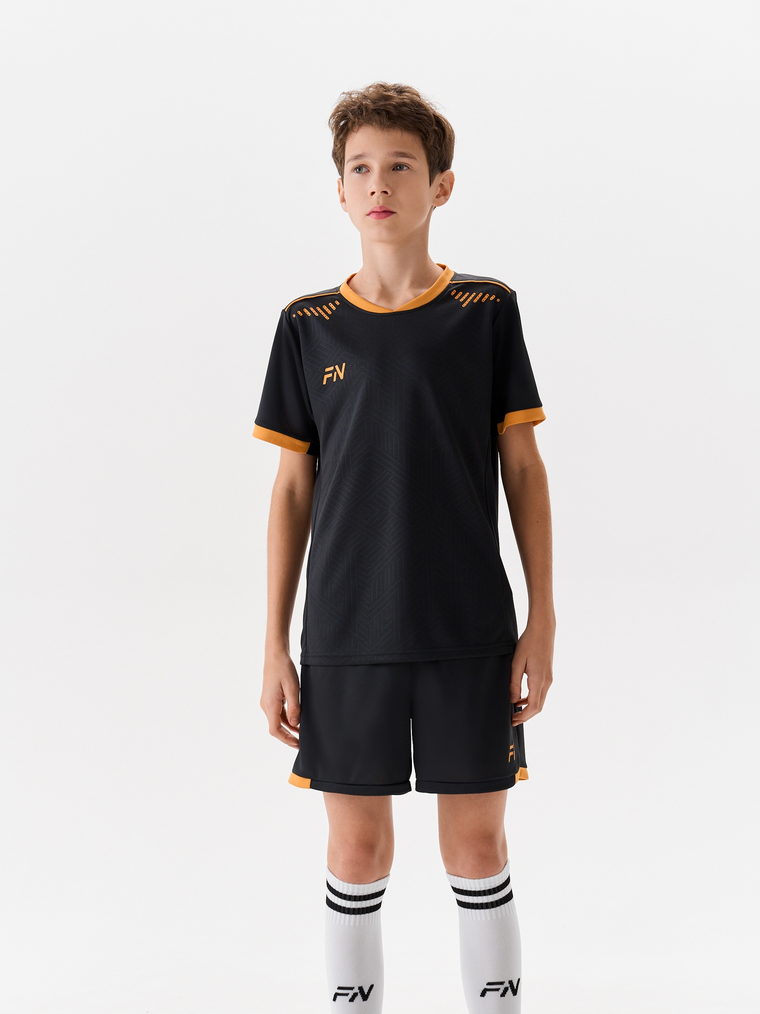Детская футбольная форма FN Football Set Kid Black