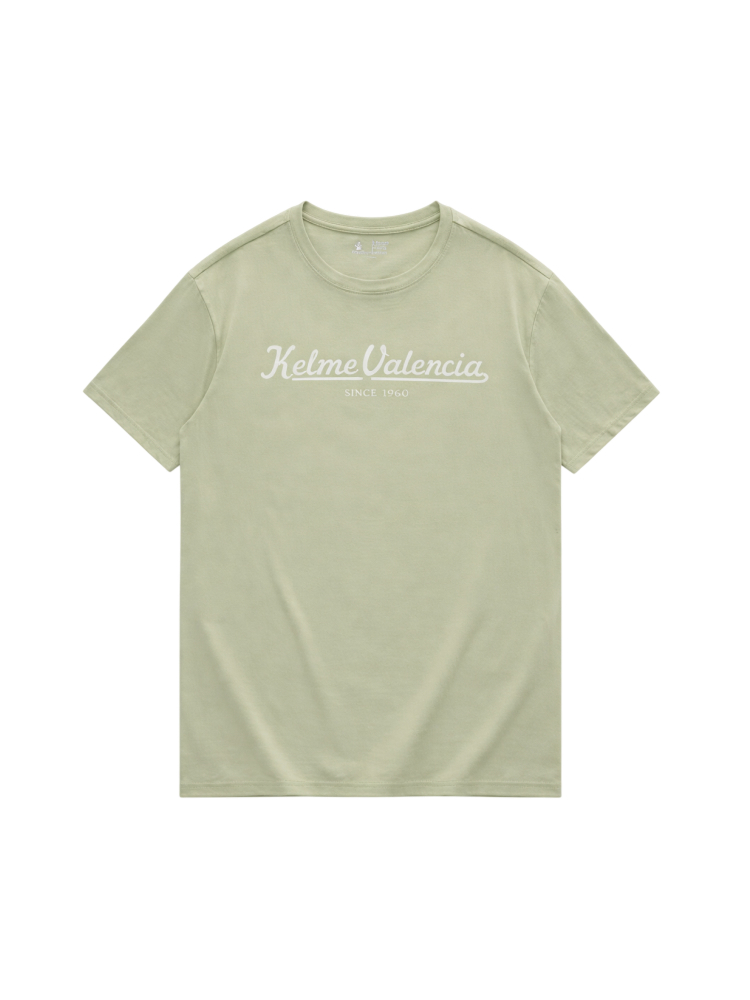 Футболка KELME Round Neck Short Sleeve T-Shirt Green