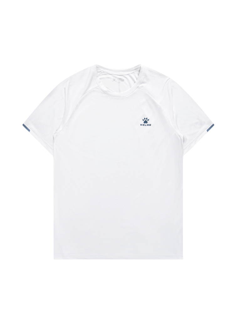 Футболка KELME Round Neck Short Sleeve T-Shirt White