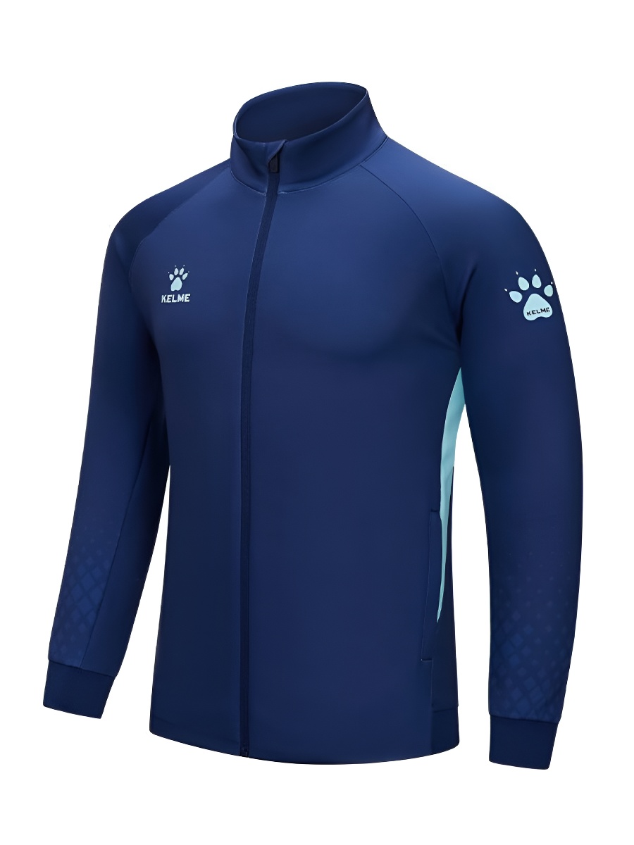 Олимпийка KELME Knitted Jacket Dark Blue