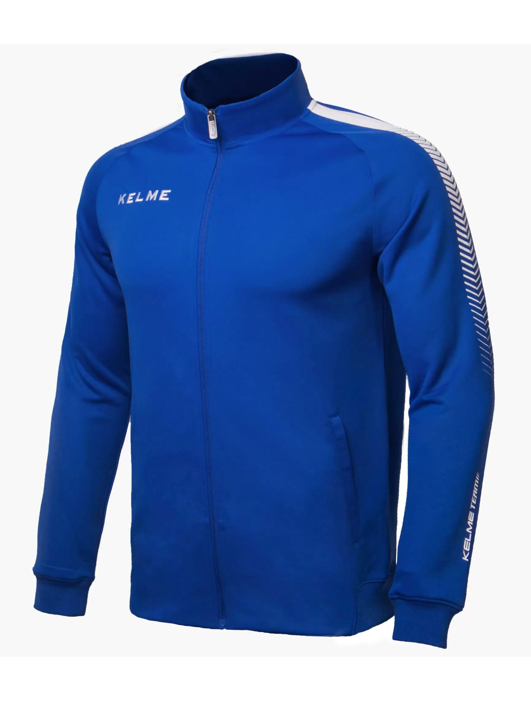Детская олимпийка KELME Training Jacket Kid Blue