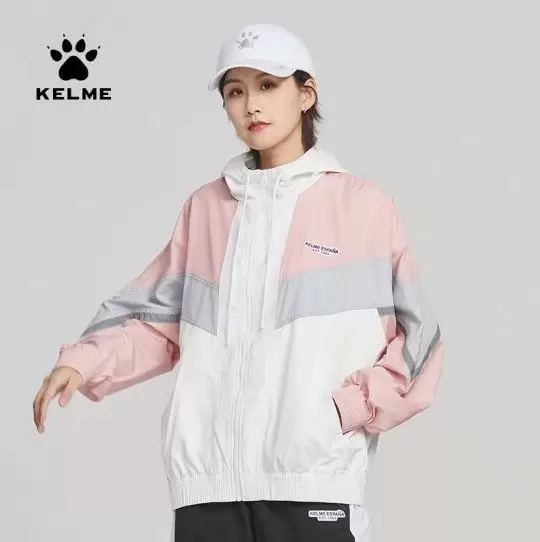 Ветровка KELME Woven Jacket (White/Pink)