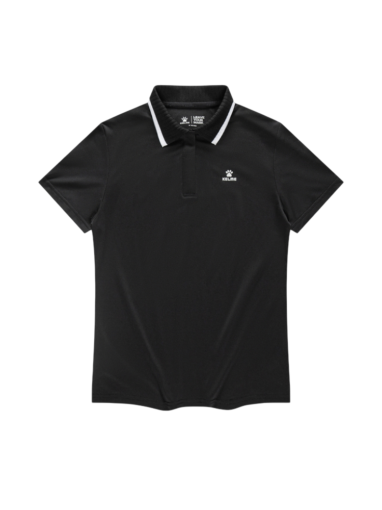 Футболка-поло KELME Short Sleeve Polo Shirt Dark Blue