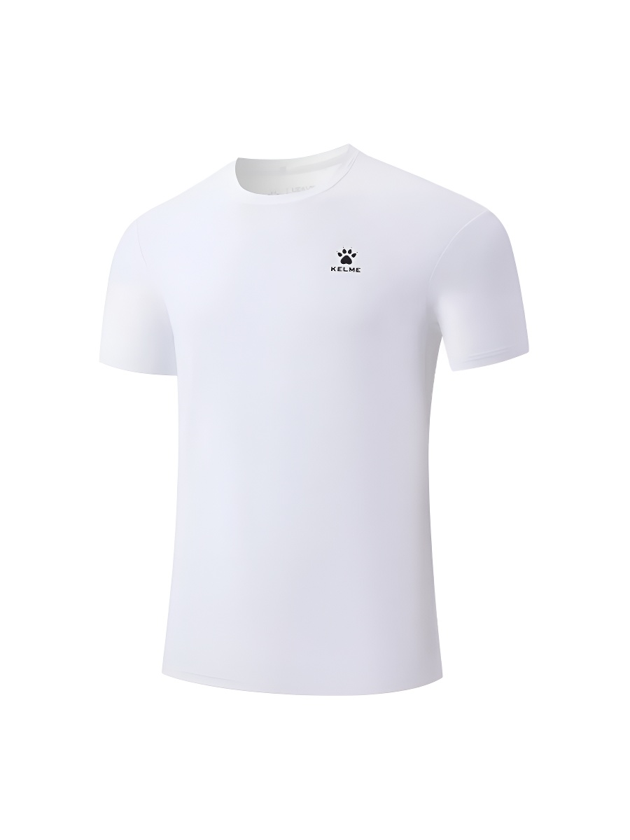 Футболка KELME Crew Neck Short-sleeved T-shirt White