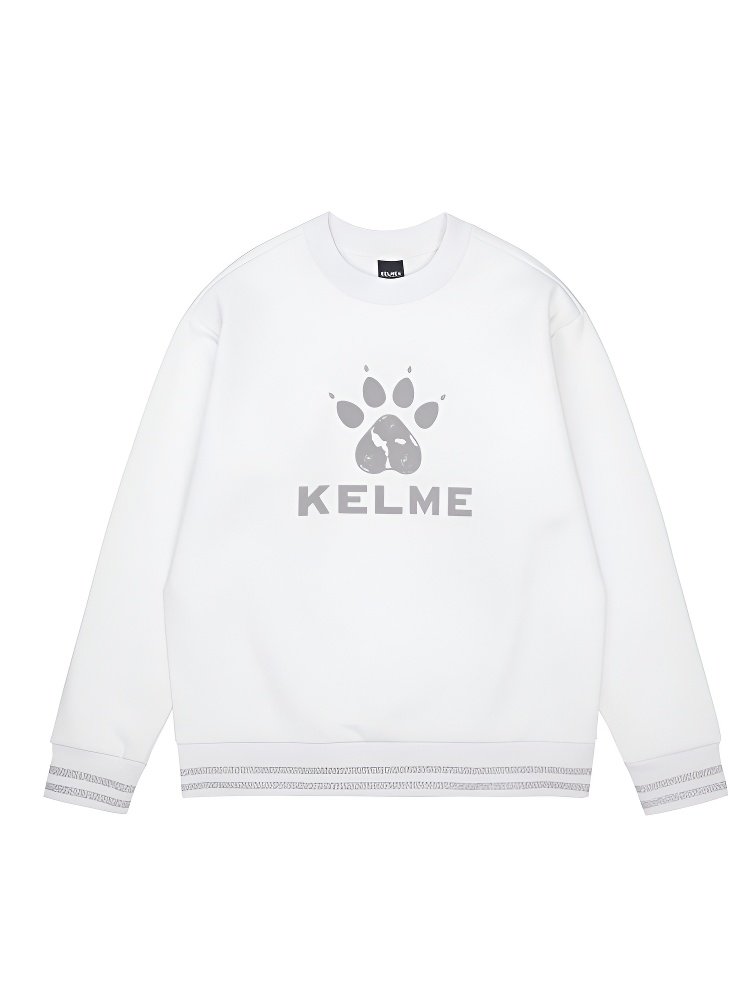 Свитшот KELME Round Neck Sweater White