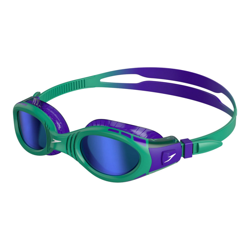Очки для плав. детск. SPEEDO Futura Biofuse Flexiseal Mirror Jr, 8-11593F273, ЗЕРК линзы зел опр