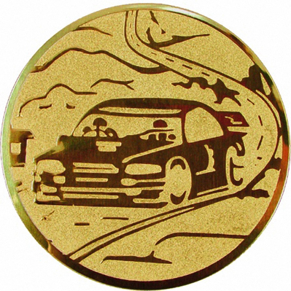 Эмблема D2-A111/G автоспорт (D-50 мм)