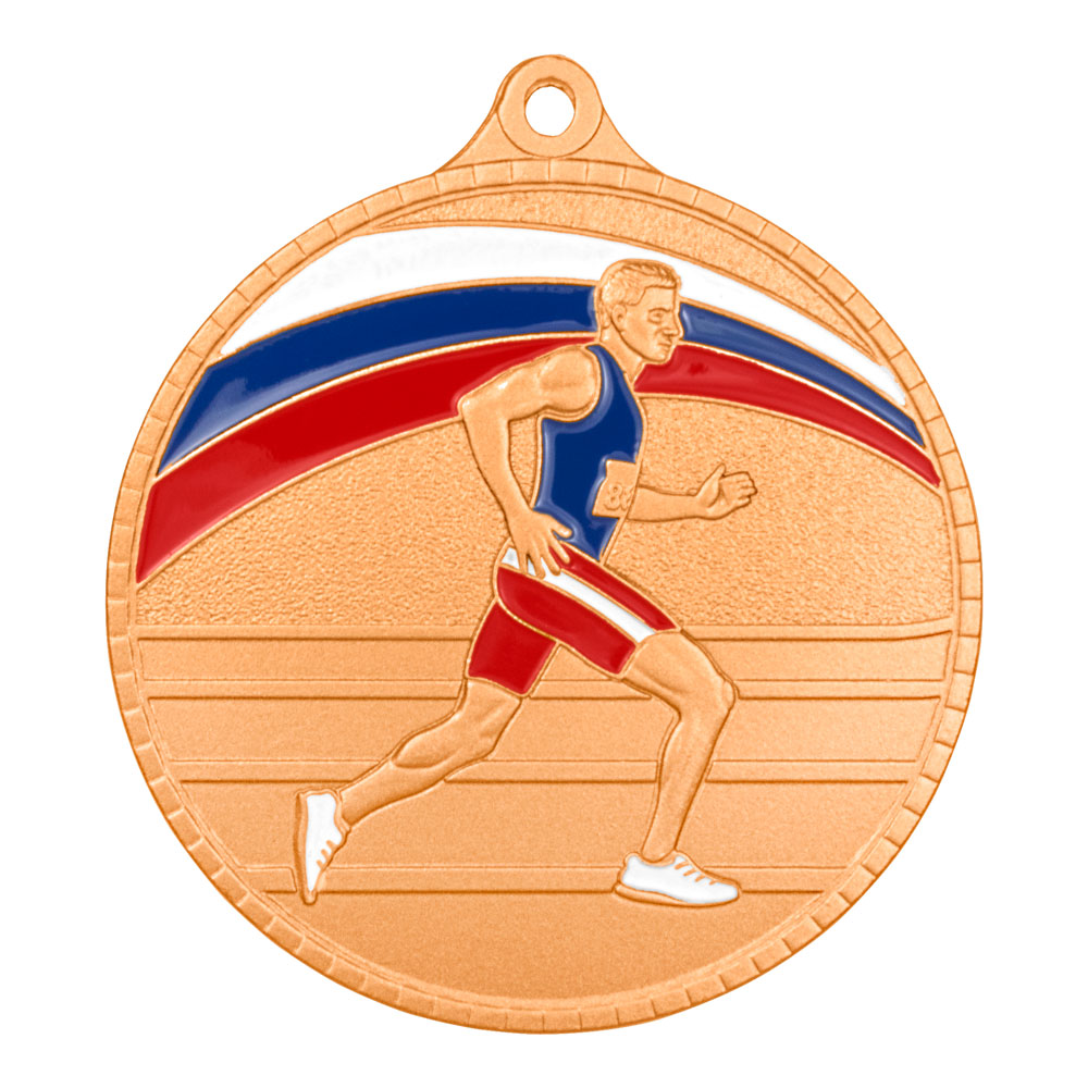 Медаль MZP 592-55/B бег муж (D-55мм, s-2 мм)
