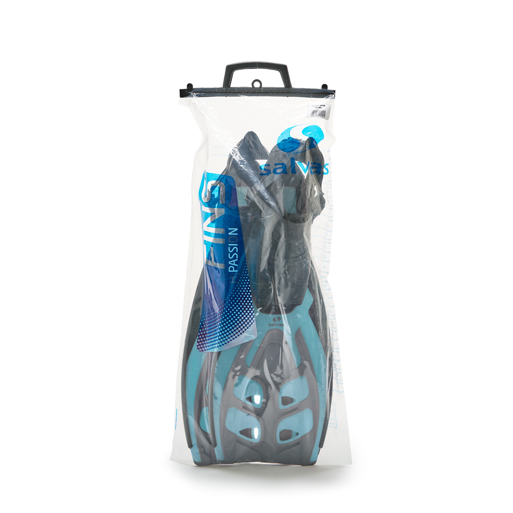 Ласты для плав. Salvas Tonic Dive, BA190LXQQSTS,TPR и Technoflex, р.L/XL, голубой