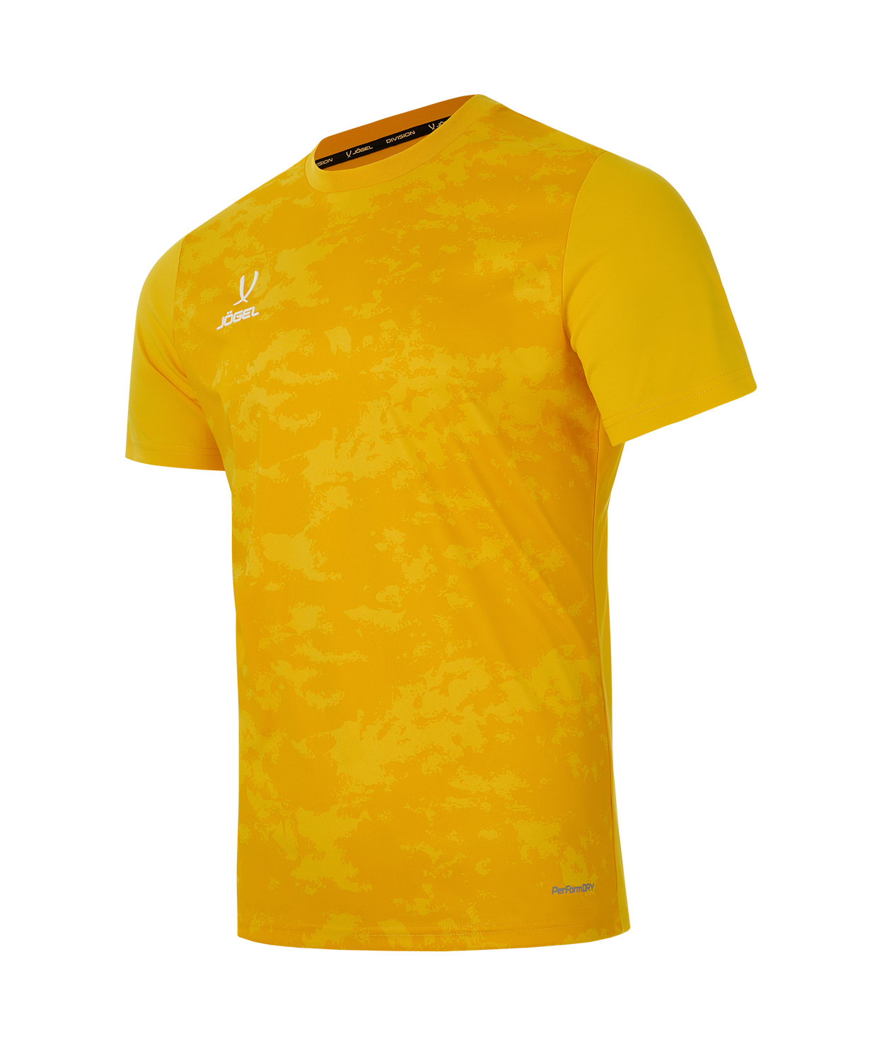 Футболка вратарская JOGEL DIVISION PerFormDRY SPLASH GK Jersey, желтый, детский
