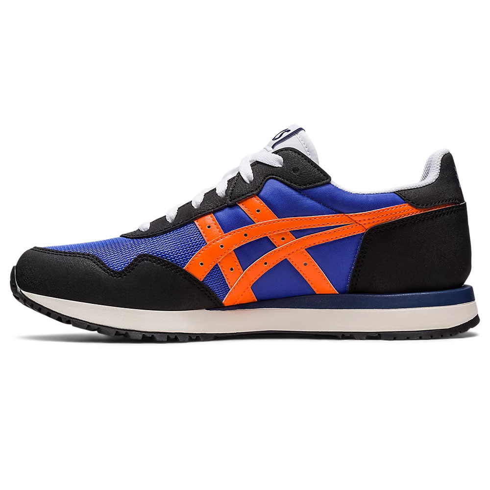 Кроссовки ASICS Tiger Runner II 1201A792-401, р.5,5 (рос.36,5),иск. кожа, текстиль,сине-оранжевый