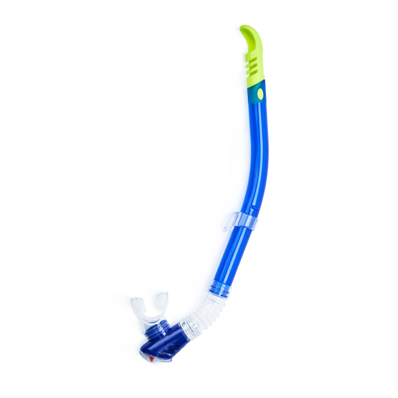 Трубка плавательная Salvas Splash Snorkel, DA190S9BBSTS, р. Senior, синий