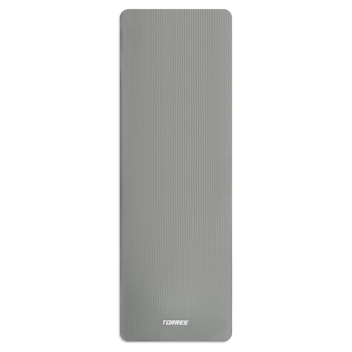 Коврик для йоги TORRES SOFT, YL10110, NBR(синт.каучук), толщина 1 см, серый