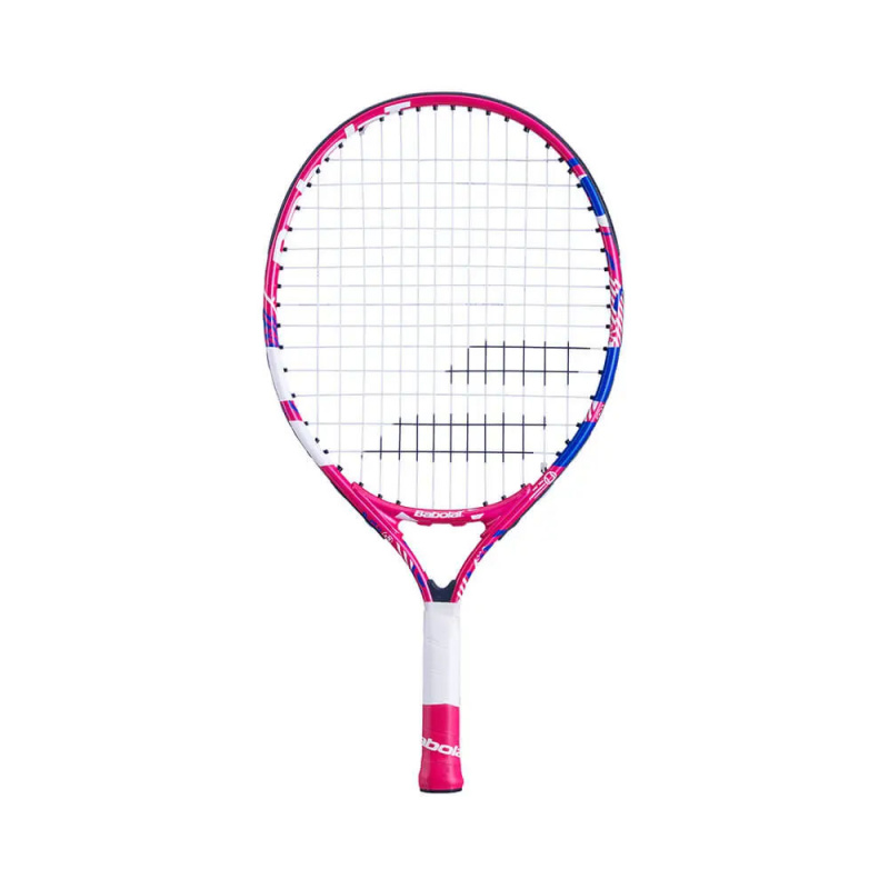 Ракетка б/т дет. BABOLAT B`FLY 19 Gr0000, 140484-100, для 4-6 лет, алюминий, со струнами, розовый