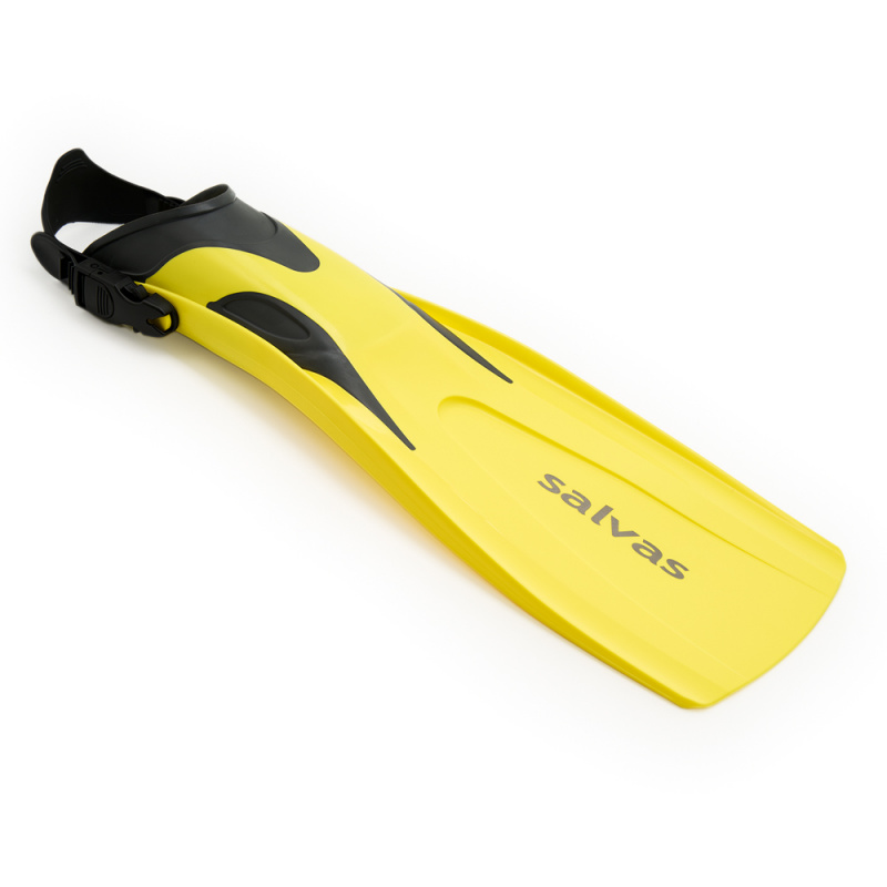 Ласты для плав. Salvas Hazard Plus Fin, BA160MLGGSTS,TPR и Novaflex, р.M/L, желтый