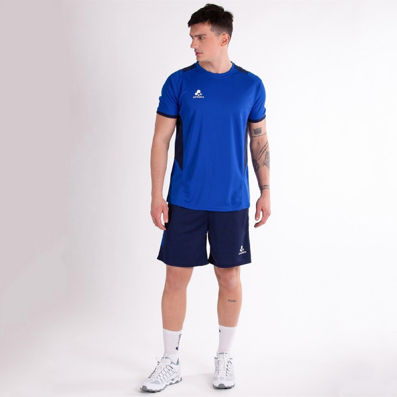 Форма волейб. муж. +ADRENALINA Tommy 1303-050-3XL, р.3XL, 100% полиэстер, сине-темносиний