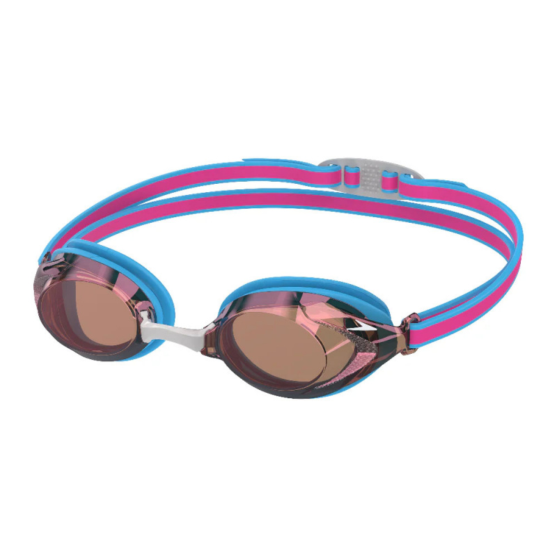 Очки для плав. детск. SPEEDO Vanquisher 3.0 Mirror Jr, 8-00475116553, AW Appr.ЗЕРКАЛЬ. линзы,голубые