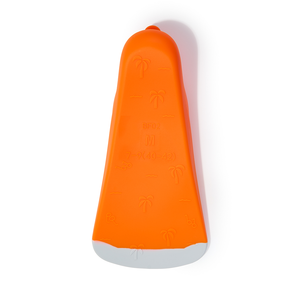 Ласты для бассейна TORRES F02, SWF022404OR, р. EU 40-42 (M), оранжево-серый