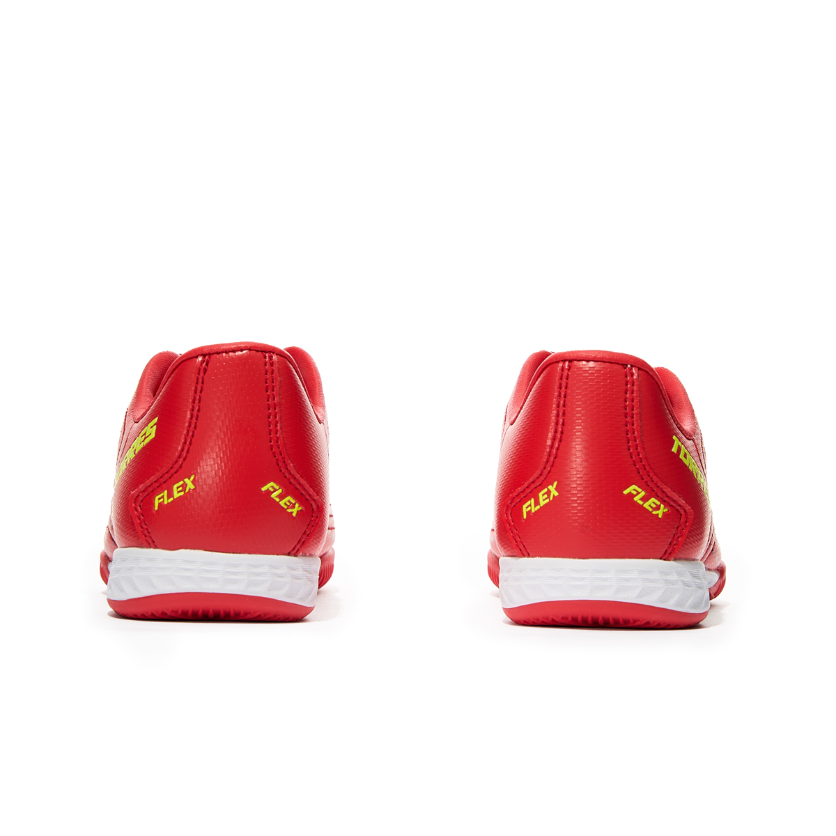 Бутсы зальные TORRES FLEX KID детские, TS134233-464-32, р.32, резина,ПУ,текстиль, красный