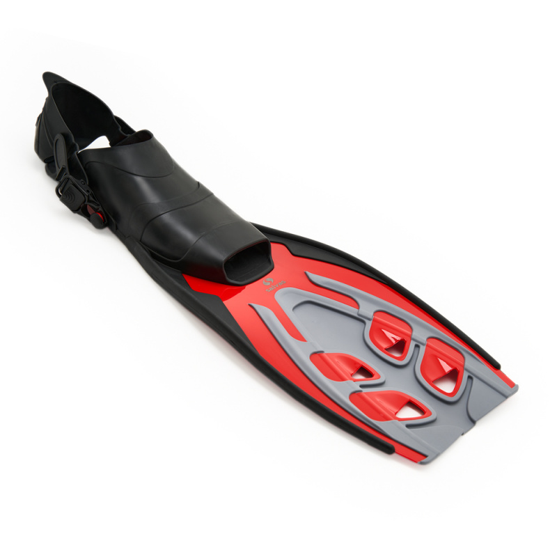 Ласты для плав. Salvas Tonic Dive, BA190SMR1STS,TPR и Technoflex, р.S/M, красный