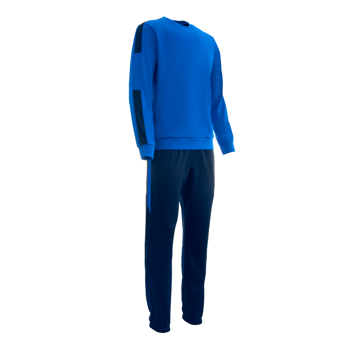 Костюм тренировочный TORRES Professional Training, K-2101-063-XL, р.XL, полиэстер,васильково-т.синий