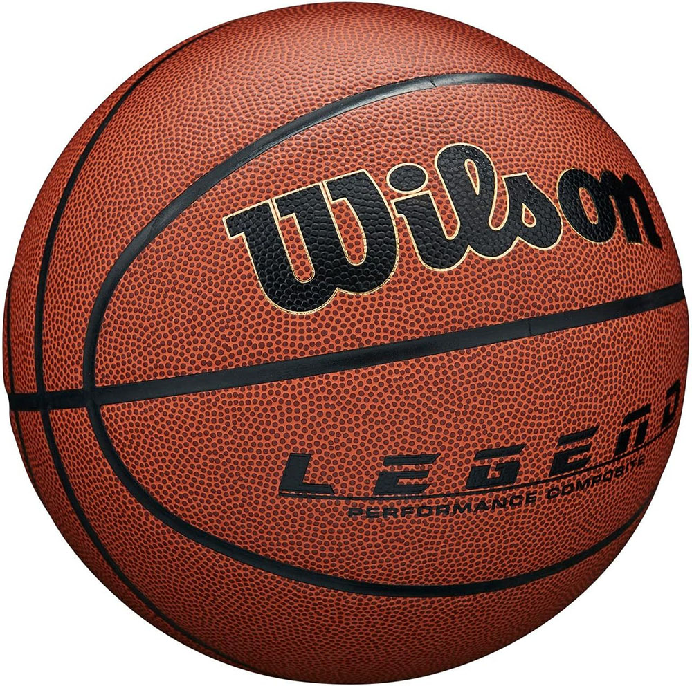 Мяч баск. WILSON Legend Comp, WTB0917XB, р.7, синт.кожа (композит), бутил. камера, коричневый