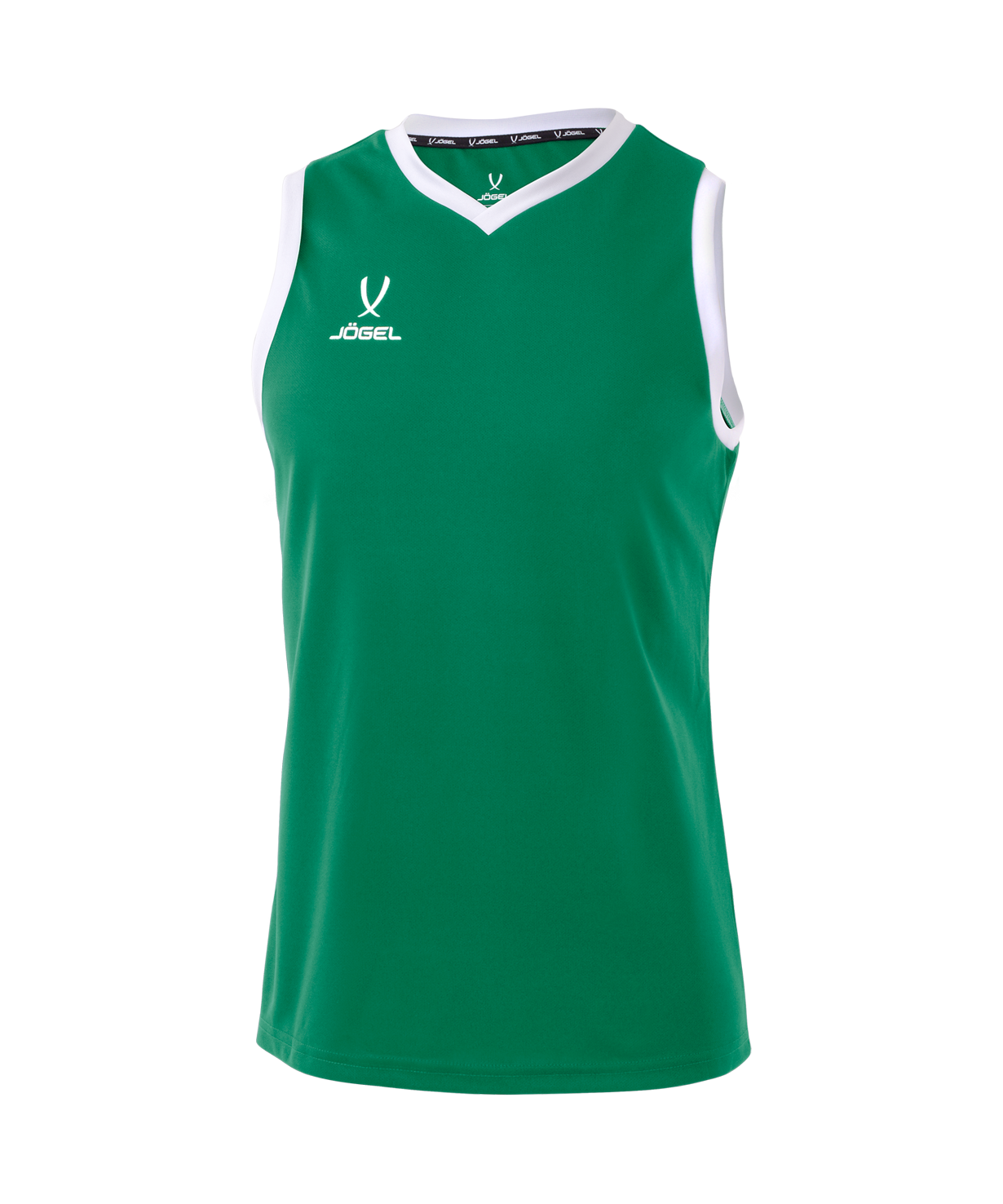 Майка баскетбольная JOGEL CAMP Basic, зеленый, детский