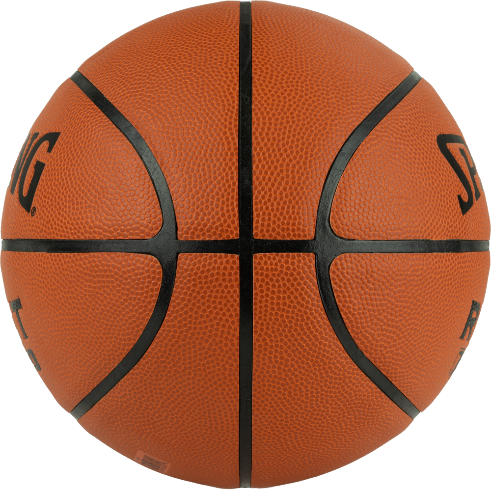 Мяч баск. SPALDING TF-250 React 76801z, р.7, композит. кожа (ПУ), коричн-черн.