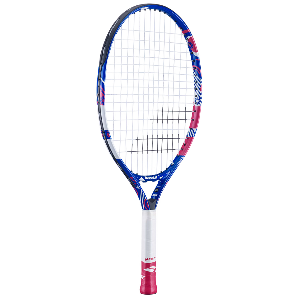 Ракетка б/т дет. BABOLAT B`FLY 21 Gr000, 140485, для 5-7 лет, алюминий, со струнами, фиолетово-розов