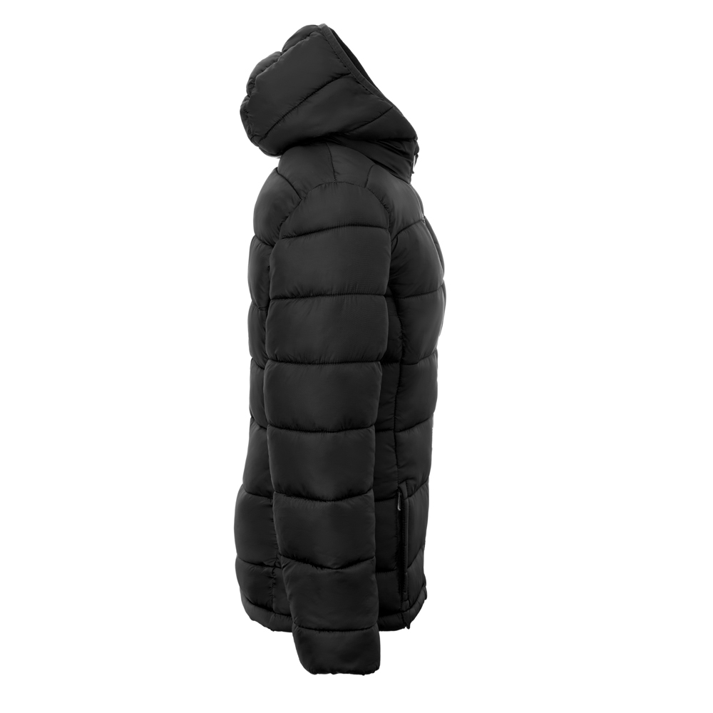 Куртка утепленная с капюшоном жен. MIKASA MT913-049-XS, р.XS, полиэстер, нейлон, черный