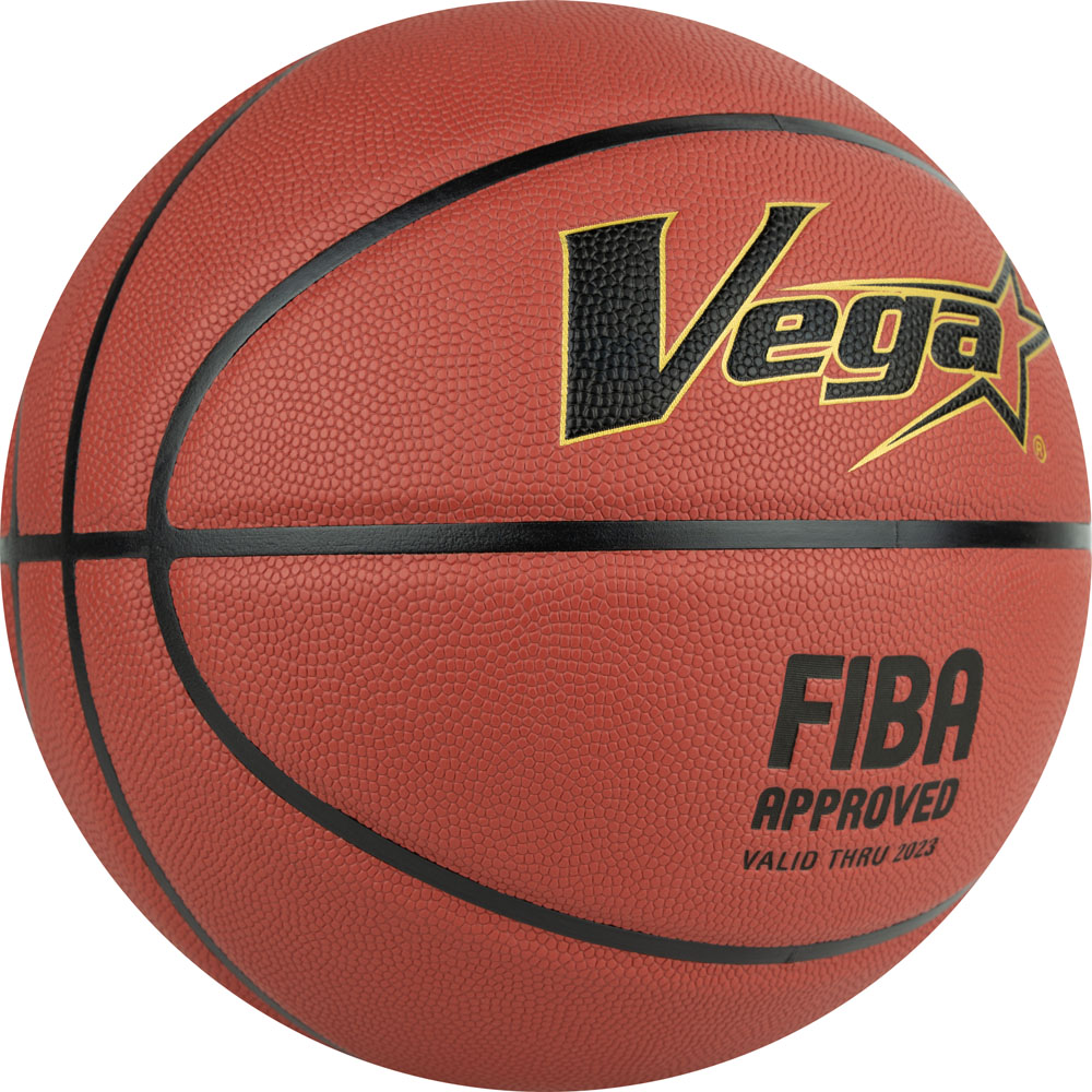 СЦ*Мяч баск. VEGA 3600, OBU-718, FIBA, р.7, синт.кожа(микрофибра), нейл.корд, бутил. кам.,темно-кор