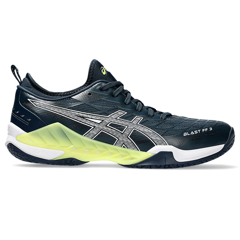Кроссовки волейб. муж. ASICS Blast FF3 1071A076 401,р.9.5(рос.42),текстиль,кожзам, темно-синий