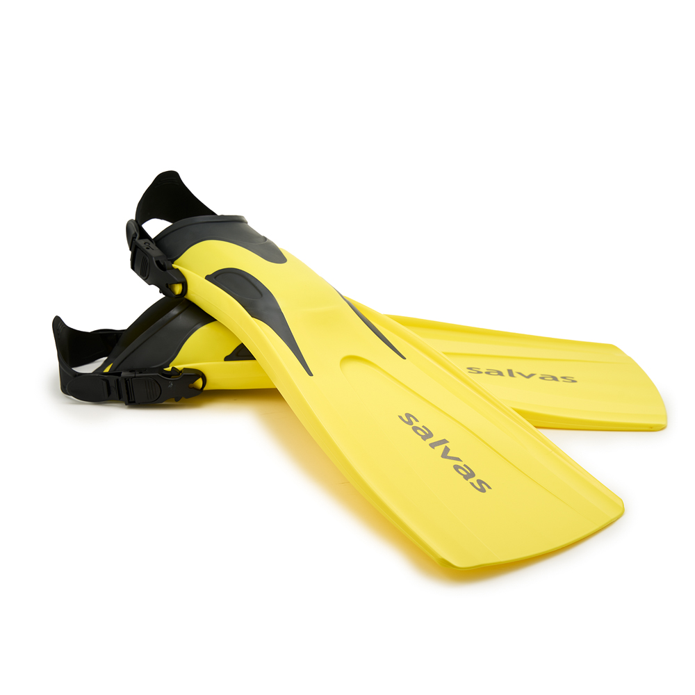 Ласты для плав. Salvas Hazard Plus Fin, BA160MLGGSTS,TPR и Novaflex, р.M/L, желтый