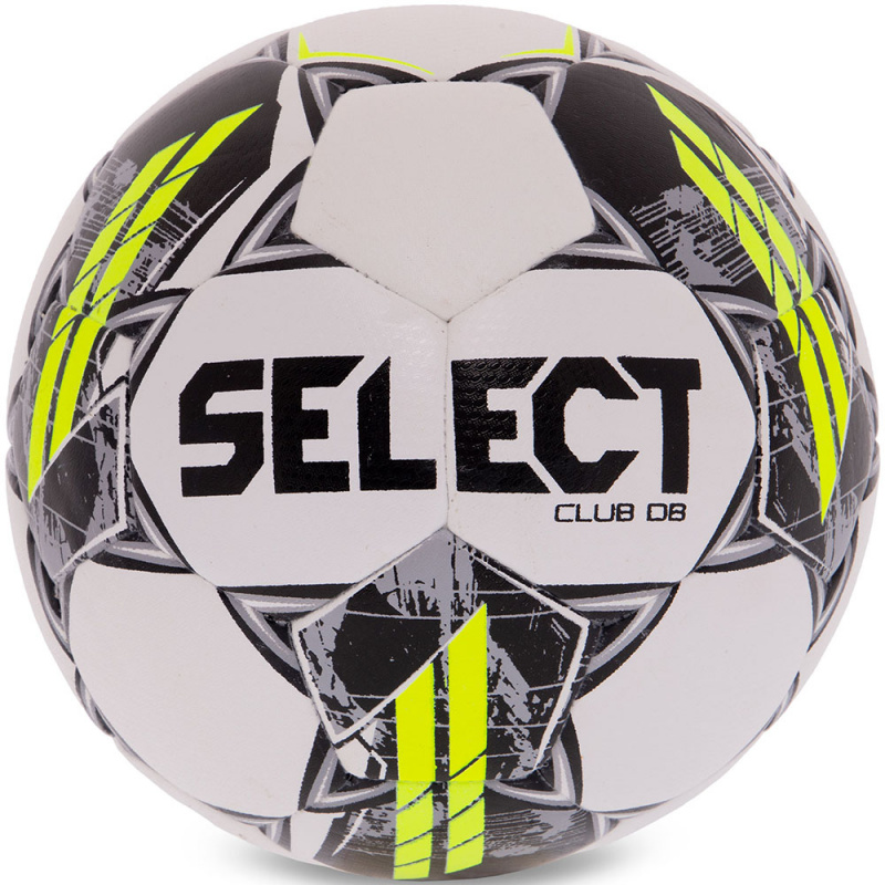 Мяч футб. SELECT Club DB V23, 0864160100, р.4, FIFA Basic, 32п, ТПУ, термо+маш. сш, рез.кам, бел-чер