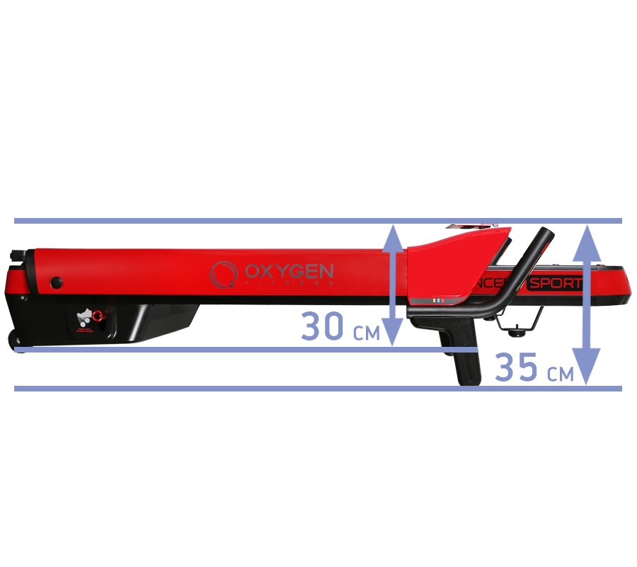 OXYGEN FITNESS M-CONCEPT SPORT (RED) Беговая дорожка домашняя